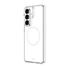 AXS Crystal Shield D3O Magsafe Compatible Case for Samsung Galaxy S26+ - Clear-Raised bezel maximizes the protection of your screen by helping keep the screen from being impacted during most drops.    