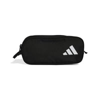 Adidas 2-Zipper Pencil Case - Black-Two zip compartments