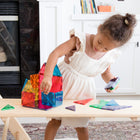 MAGNA-TILES Classic 100-Piece Magnetic Construction Set-What Makes It Unique: You’re looking at the original and most celebrated set in magnetic construction! Features 100 classic geometric shapes in primary colors