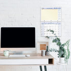 AT-A-GLANCE 2027 QuickNotes Monthly Wall/Desk Calendar - 8" H x 11" W - Bilingual-Improved paper resists ink bleed