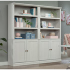 Sauder 5-Shelf Bookcase - Glacier Oak-Modular design: Two or more units can be positioned side-by-side to create a library wall for increased storage