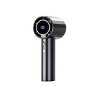Powerology High-speed Handheld Fan with 100 Levels Scroll Control & LED Display - Black-100 adjustable wind speed levels provide personalized cooling