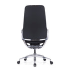 DecentLiving Full Height-Back Office Chair - Black-Adjustable seat depth, height and tilt tension