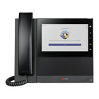 HP Poly CCX 600 Corded/Cordless WiFi/Bluetooth IP Phone - Black-Contacts and meetings are easily accessible, one tap away on a 7” colour multi-touch LCD display.