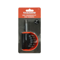 Toolmaster 7pc Mini Screwdriver Set - 6 Pack (12150)-7 assorted mini screwdrivers for precision tasks