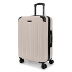 Swiss Mobility JFK Collection 26" Hardside spinner luggage - Dessert Grey-Made of ABS/PC