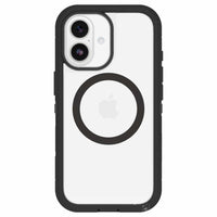 OtterBox Defender Pro XT Clear Compatible with MagSafe Case with Holster for iPhone 17 - Dark Side Black-Precision designed opening for easy interaction with Camera Control without compromising on protection