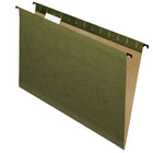 Pendaflex SureHook Reinforced Standard Green Hanging File Folders - Legal Size - 20 Pack-Superior durability - poly-laminate strips reinforce top edges and bottom fold