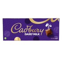 Cadbury UK Dairy Milk Giant Chocolate Bar - 850g-A bar of Dairy Milk chocolate measuring 42cm/16.50 inches in width is a great chocolate gift for friends and family. The richest, creamiest chocolate Cadbury has ever made.