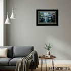 Montreal Rain - Framed Print - 32" x 36"-Ready to hang - arrives fully assembled