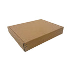 Reliabag Self Seal Corrugated Literature Mailer Boxes - 13" L x 10" W x 2" H - Kraft - 40 Pack-Self sealing, corrugated kraft