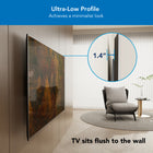 Mount-It! Heavy Duty XXL Fixed TV Wall Mount-Impressive weight capacity of 264 lb ensures secure and stable mounting
