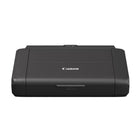 Canon PIXMA TR160 Wireless Portable Printer - Black-Connect and print on the go with the PIXMA TR160. This lightweight portable printer can fit into a bag or backpack with room to spare