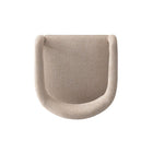 Manhattan Comfort Aspen 23.2" Mid-Century Modern Tweed Upholstered Dining Armchair - Gold Dust - Set of 2-30 Day Limited Manufacturer's Warranty