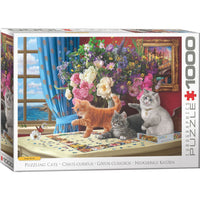 Eurographics Puzzling Cats Puzzle - 1000 Pieces-Recycled board