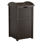 Suncast Trash Hideaway - Java-30 gallon capacity.