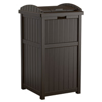 Suncast Trash Hideaway - Java-30 gallon capacity.