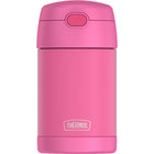 Thermos FUNtainer Food Jar with Spoon - 470 mL - Neon Pink-Thermos vacuum insulation technology for max temperature retention