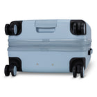 Travelite Epicure 24" Hardside Medium Checked Spinner Luggage - Niagara Mist-Integrated tracker holder