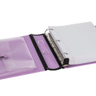Staples Better Binder - 1-1/2" - Lilac-insertable from the inside