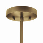 Modway Rekindle 6-Light Chandelier - Satin Brass-Requires 6 E12 60W Lightbulbs (Not Included)