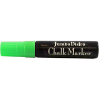 JAM Paper Marvy Uchida Liquid Chalk Markers Erasable Dustless - Jumbo Point - Lime Green-These versatile Chalk Markers can be used on any non-porous surface such as: Whiteboards, Lightboards, Chalkboards, Windows, Windshields, and more!