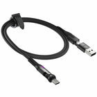 Statik PowerPivot Pro Nylon Braided Charge/Sync Cable USB-C to USB-C - 6.6 ft - Black-Fray-Proof Design. The reinforced military-grade nylon braided cable provides enhanced durability – so you can love your cable even longer. The longer rubber cable transition helps prevent fraying at the ends of your cable