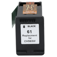 Nexink HP 61 Remanufactured Ink Cartridges - Standard Yield - Black - 2 Pack-Color: Black