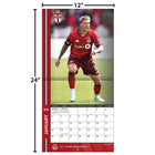 Turner Sports 2026 Toronto Fc Monthly Team Wall Calendar - 12" W x 12" H  - English-Size: 12"w x 24"h (opened)