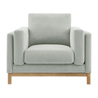 Modway Roscoe Fabric Armchair - Mist-8