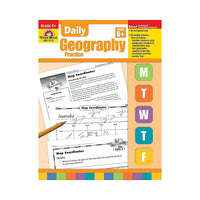 Evan-Moor Daily Geography Practice Resource Book (EMC3715) - Grade 6-Ages 9 - 12 and grades 6+