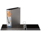 QuickFit Pro Heavy Duty Binder - Single Touch Pin-Lock - 2" - Black - 6 Pack-2"