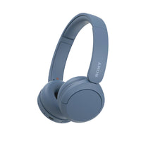 Sony WHCH520 Wireless Headphones with Microphone - Blue-With up to 50-hour battery life and quick charging, you’ll have enough power for multi-day road trips and long festival weekends.