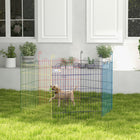 PawHut Pet Playpen Portable Hexagon Dog Exercise Fence for Outdoor-Comes in a variety of vibrant colors