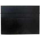 JAM Paper Thin Portfolio Carrying Case with Elastic Closure - 9.25 x 12.5 - Black-Size: 9.25" x5" x 12.5"
