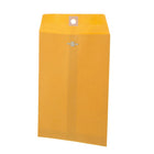 BAZIC Products Clasp Envelopes - 6" x 9" - Pack of 100-Top Loading