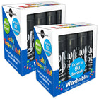 Kwik Stix Solid Tempera Paint Sticks - Black - 12/Pack - 2 Pack-Individual coloured Kwik Stix for the ones you use the most!