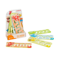 Miniland Pre-Writing Basics Patterns Set-Templates to practice drawing lines in a fun way, helping to pick up habits for pre-writing