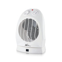 Royal Sovereign HFN-130 Compact Oscillating Heater - White-Compact Design Oscillating Fan Heater