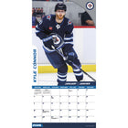 DateWorks 2026 16-Month Wall Calendar - 12" x 12" - Winnipeg Jets - Bilingual-September 2025 - December 2026