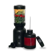 Willow Countertop Warrior Blender - Black -Approx. dimensions: 4.80 x 4.80 x 13.70 inches