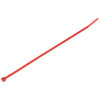 Avery Dennison 40 lbs. Tensile 8" Cable ties - Red - 1000 Pack-8" long