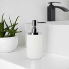 Umbra Junip Soap and Sanitizer Pump - 295ml - Chrome White-Soap/Sanitizer Dispenser Colour: Chrome/White