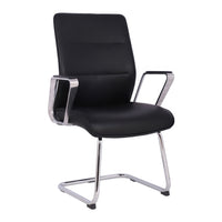 TygerClaw Mid Back Microfiber PU Office Chair (TYFC220020)-Upholstered in microfiber PU