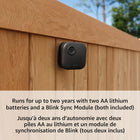Amazon Blink Outdoor 4 Wire-Free 1080p Full HD IP Security Camera System - Black-Be alerted to motion faster from your smartphone with dual-zone, enhanced motion detection