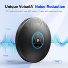 EMEET M2 MAX Dual Way Audio USB/Bluetooth Speakerphone-Patented suspended microphone cavity design