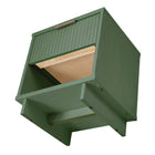 Manhattan Comfort Granville 18.11" Modern 1-Drawer Nightstand - Sage Green-10
