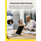 Norton Small Business Premium Business Cybersecurity with Antivirus - 20 Devices - 1 Year Subscription [Download]-AUTOMATE DATA BACKUP Help prevent the loss of up to 500GB of your critical data due to ransomware, PC theft, or hard drive failures with automatic backups in our secure cloud