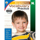 eBook: Carson Dellosa 104805-EB Academic Vocabulary Practice - Grade Kindergarten-You will receive two emails: one confirming your entire order, and one with a "Download Software" buttonYou can download immediately or return to your email to download later
