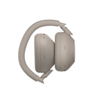 Sony WH-1000XM6 Over-Ear Wireless Noise Cancelling Headphones - Sandstone-Intuitive Controls - Effortlessly adjust the volume and play music without reaching for your phone. The headphones can detect when you’re speaking and pause the music seamlessly